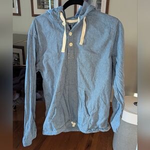 CPO Provisions Blue Hooded Shirt